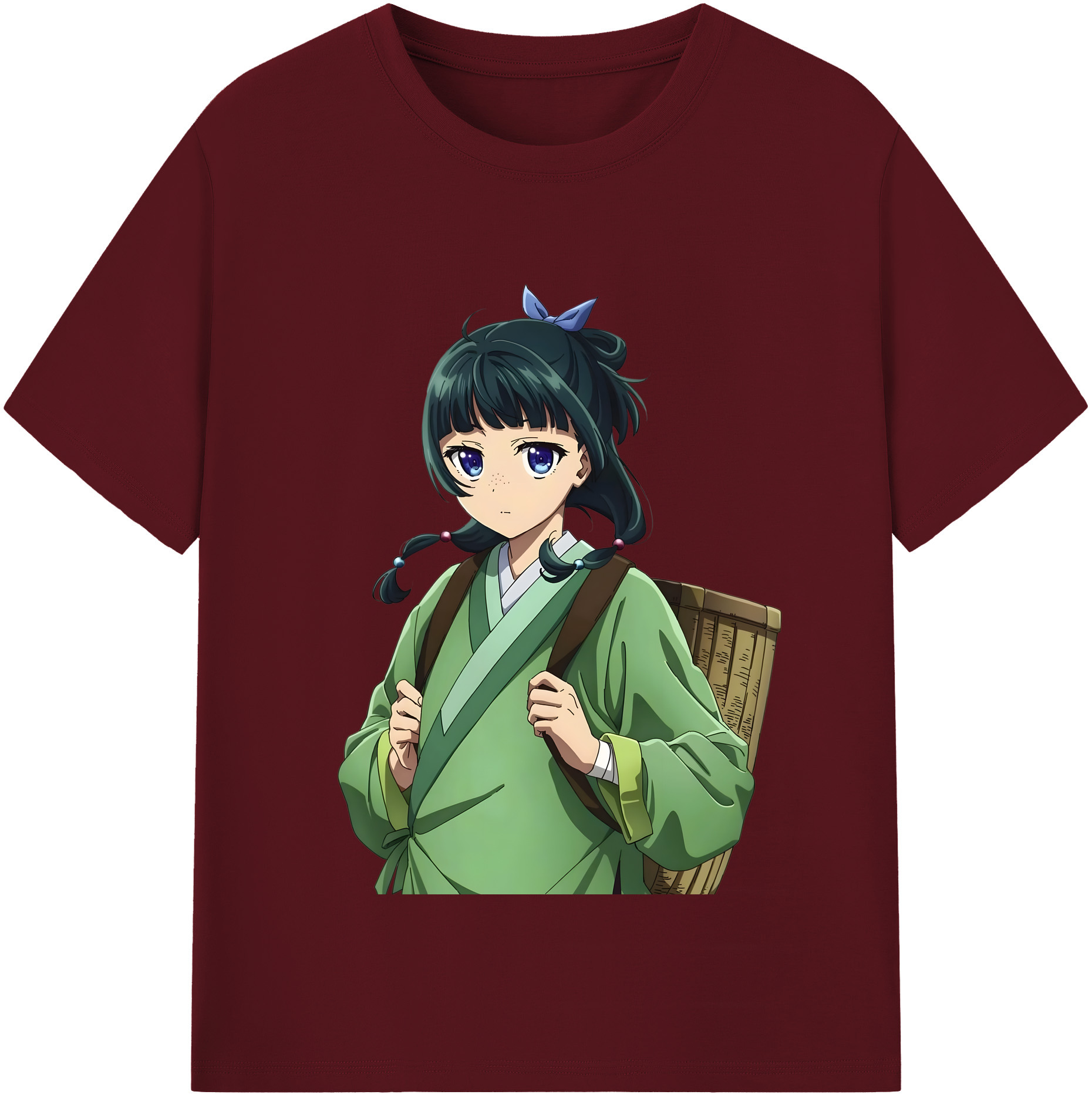 （画像用） 薬屋のひとりごと The Apothecary Diaries 綿100％半袖Tシャツ（フロントプリント）
